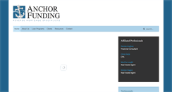 Desktop Screenshot of anchorfundingrmc.com